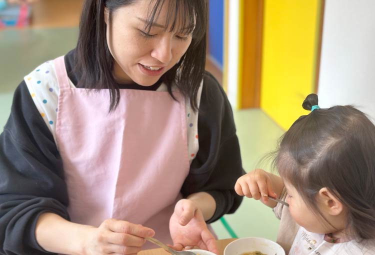 一緒に給食